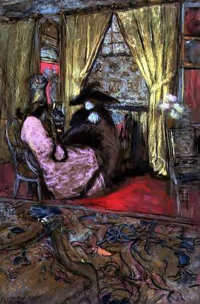 The Visit, c.1910 - view 1