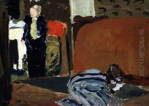 Woman Looking Under a Bed, c.1895 by Jean-Edouard Vuillard