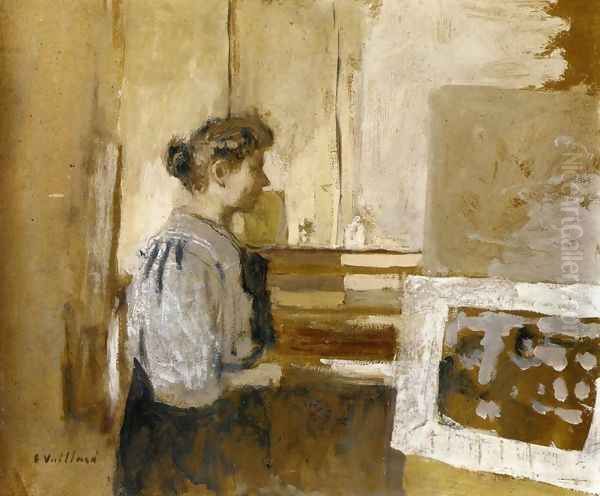 Woman in the Studio - view 1