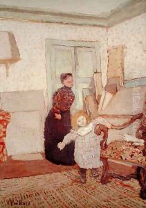 The First Steps by Jean-Edouard Vuillard