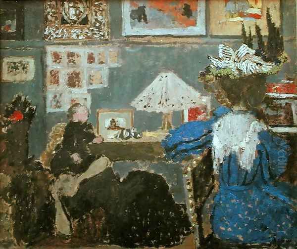 The Woman in Blue, 1890 - view 1