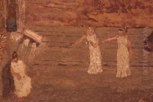 On Stage at the Theatre, c.1893 by Jean-Edouard Vuillard