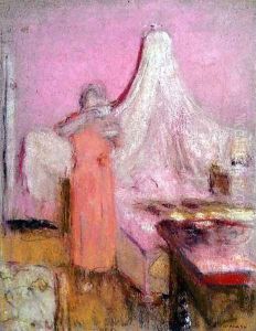 The Morning Cup of Tea by Jean-Edouard Vuillard