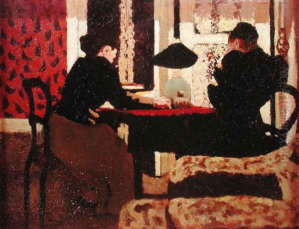 Women by Lamplight, 1892 - view 1