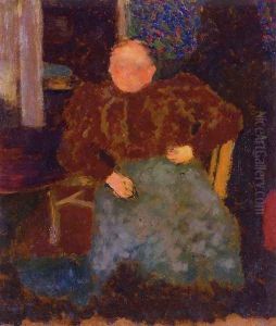 Madame Vuillard Seated by Jean-Edouard Vuillard