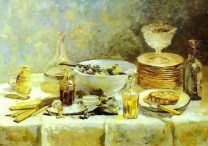 Still Life with Salad Greens. c. 1887-1888