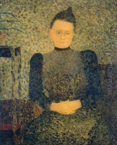 Portrait of Mlle Vuillard, Sister of the Artist, 1892-93