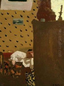 Madame Roussel au Chiffonnier by Jean-Edouard Vuillard