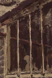 Maillol at work on the Cezanne Memorial, c.1925 (detail-4) by Jean-Edouard Vuillard