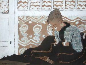 The Seamstress by Jean-Edouard Vuillard