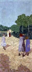 The Promenade, 1894 by Jean-Edouard Vuillard