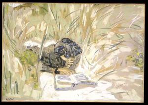 Woman reading, c.1909 by Jean-Edouard Vuillard