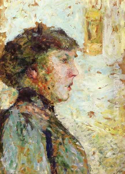 Portrait of a Woman in Profile - view 1