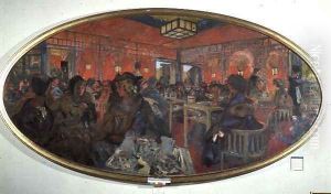 The Tea Room in the Grand Teddy, 1918-9