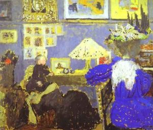 Lady in Blue-La Dame en bleu. 1895