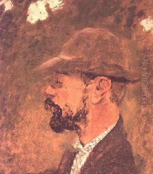 Portrait of Henri de Toulouse-Lautrec (1864-1901) c.1897-98 - view 1