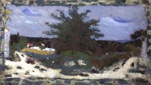 The Village Pond, 1898 by Jean-Edouard Vuillard