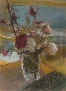 Vase of Flowers by Jean-Edouard Vuillard