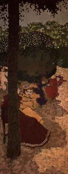 The Public Gardens: Young Girls Playing, 1894 - view 1