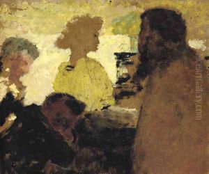Au piano by Jean-Edouard Vuillard