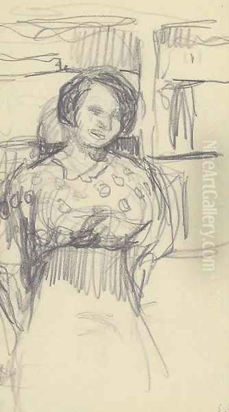 Femme debout - view 1