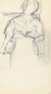 Etude de femme by Jean-Edouard Vuillard