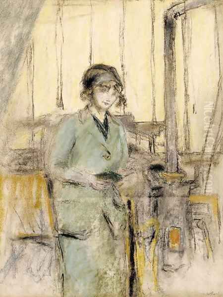 Femme dans l'atelier 2 - view 1