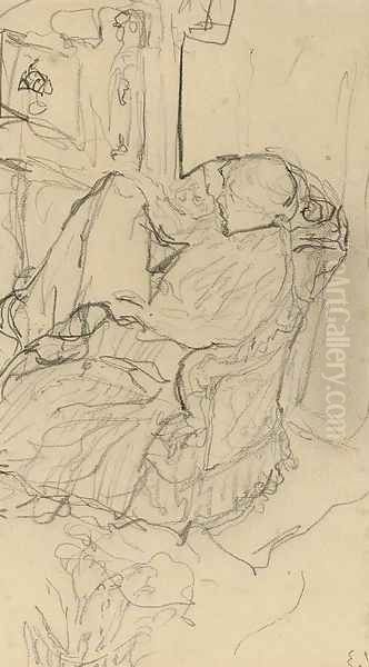 Femme dans un fauteuil - view 1