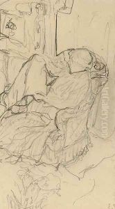 Femme dans un fauteuil by Jean-Edouard Vuillard