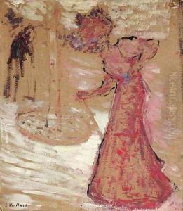 L'elegante by Jean-Edouard Vuillard