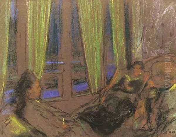 Mme Vuillard et sa belle-fille à la Closerie des Genets - view 1