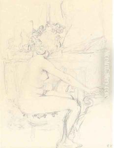 Nu dans un interiur by Jean-Edouard Vuillard