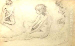Etude de nus by Jean-Edouard Vuillard