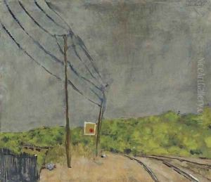 Le petit train à Conflans-Sainte-Honorine by Jean-Edouard Vuillard