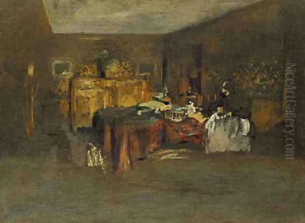 Madame Vuillard cousant 2 - view 1