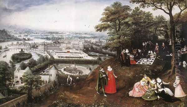 Landscape in Spring 1587 - view 1