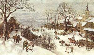 Winter 1586 by Lucas Van Valkenborch