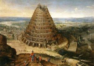 The Tower of Babel by Lucas Van Valkenborch