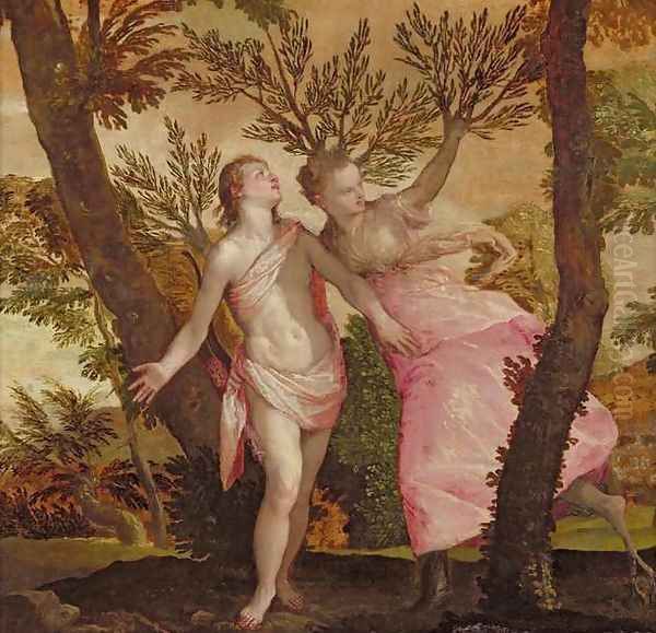 Apollo and Daphne, c.1565-70 - view 1