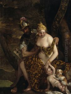 Mars and Venus with Cupid and a Dog