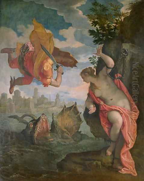Perseus Rescuing Andromeda - view 1