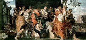 The Anointing of David, c.1555