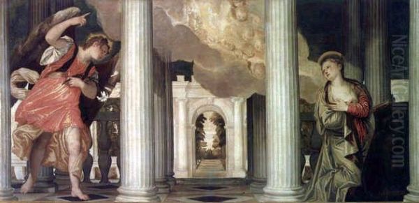 The Annunciation, c.1551-53 - view 1