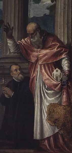 St. Jerome and a Donor - view 1