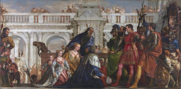 The Family of Darius before Alexander 1565-70 - view 1