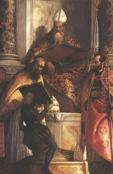 Saints Anthony, Cornelius and Cyprian (L santi Antonio, Cornelio e Cipriano) - view 1