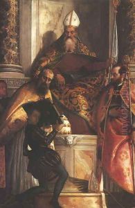 Saints Anthony, Cornelius and Cyprian (L santi Antonio, Cornelio e Cipriano)