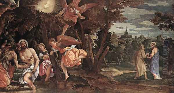 Baptism and Temptation of Christ - view 1
