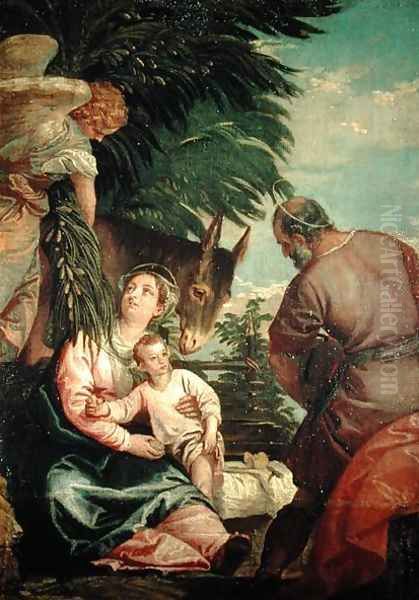 Rest on the Flight into Egypt - view 1