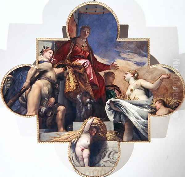 Venus Receiving Gifts from Hercules and Ceres, c.1576-78 - view 1